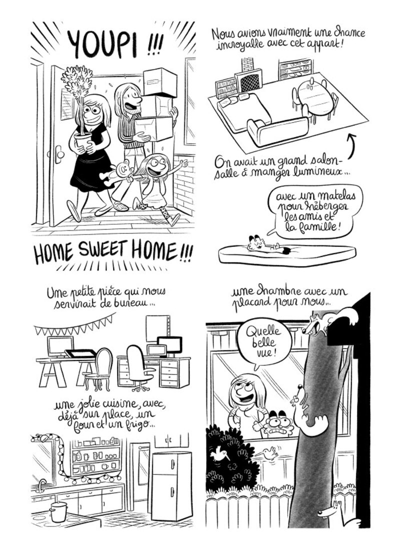 Illustration : BD : "J'ai créé ma startup iOS en Californie", par Laurel