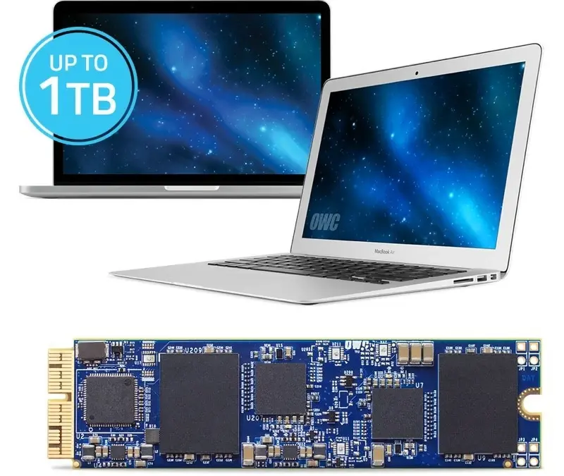 Enfin des SSD de remplacement pour les MacBook Pro/Air de 2013 (et +) !