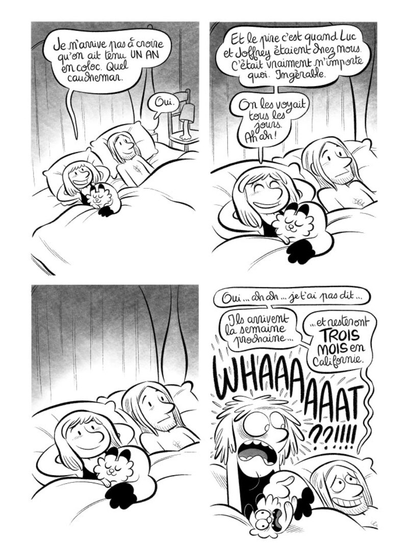 Illustration : BD : "J'ai créé ma startup iOS en Californie", par Laurel