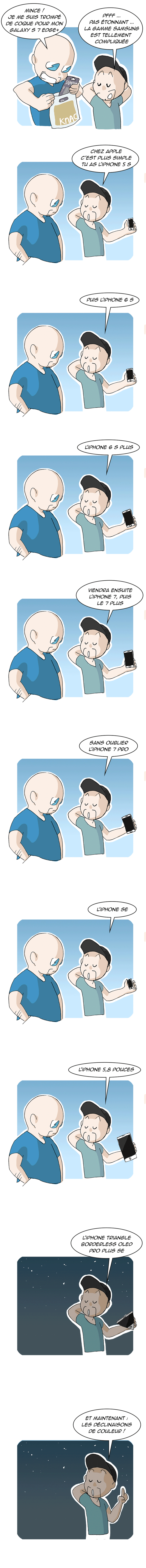 Illustration : JOURNAL D'ORION : Quand Apple révise ses gammes...