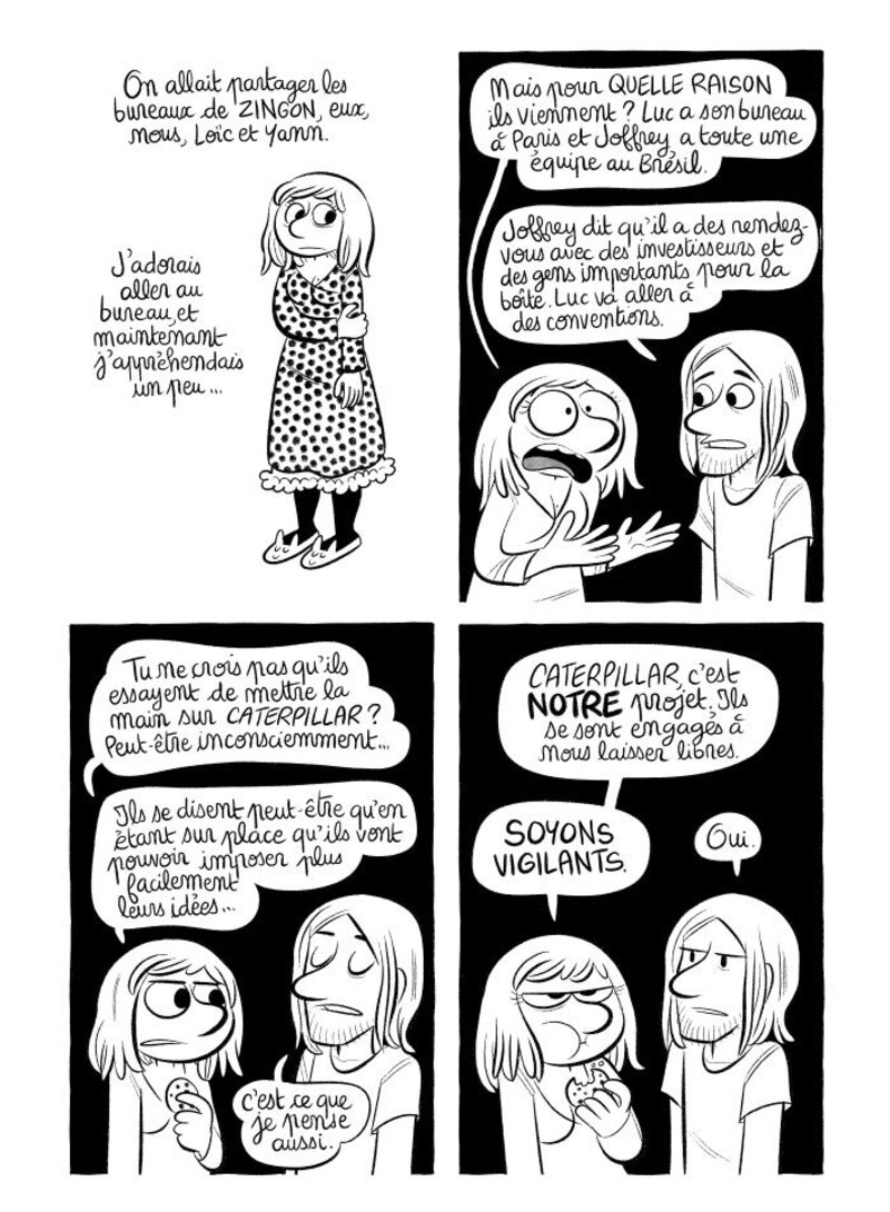 Illustration : BD : "J'ai créé ma startup iOS en Californie", par Laurel