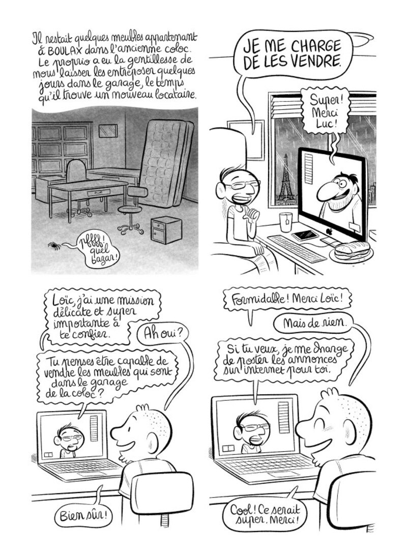 Illustration : BD : "J'ai créé ma startup iOS en Californie", par Laurel