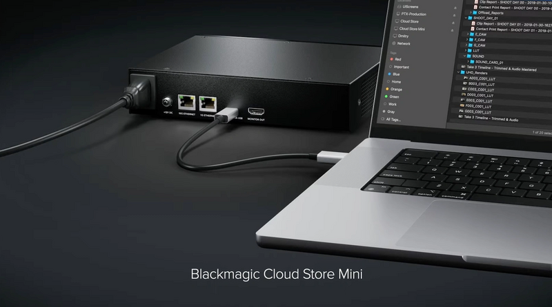 BlackMagic recycle son eGPU en gros RAID 10G collaboratif de 80To !