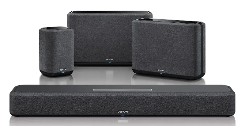 Un subwoofer sans fil pour un kit 5.1 compatible AirPlay 2 chez Denon