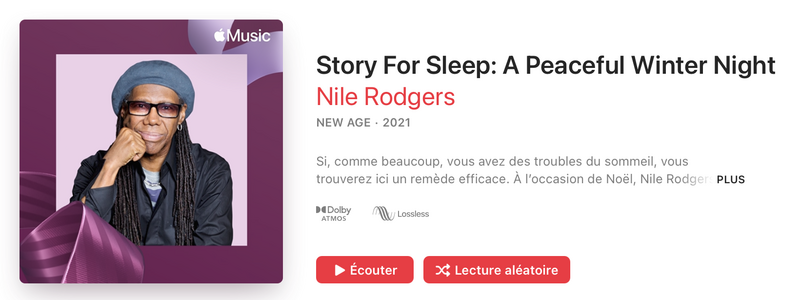 Illustration : Apple Music propose un petit calendrier de l'avent