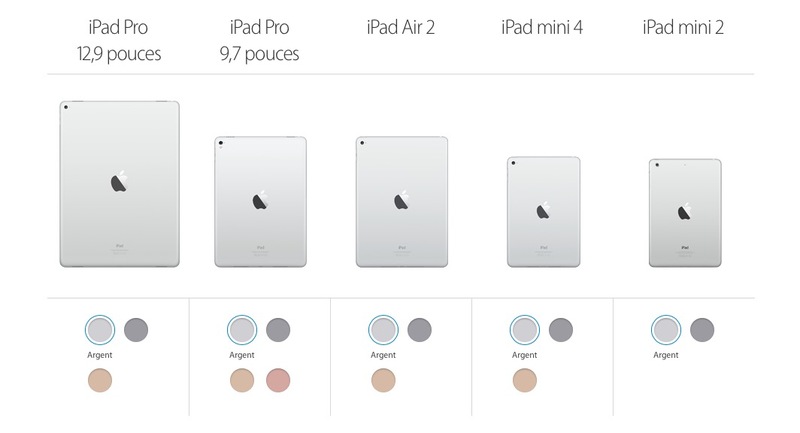 Illustration : L'iPad Air et l'iPad Air 2 128Go ont quitté les rayons de l'Apple Store