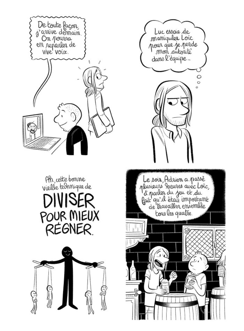 Illustration : BD : "J'ai créé ma startup iOS en Californie", par Laurel