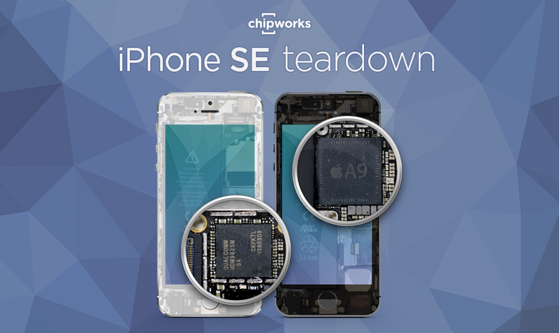 Illustration : L'iPhone SE hérite des composants des iPhone 5s, 6 et 6s