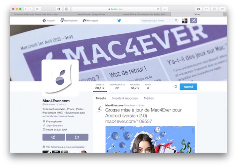 Illustration : Astuce : sauvegarder plusieurs onglets Safari pour les ouvrir en un clic