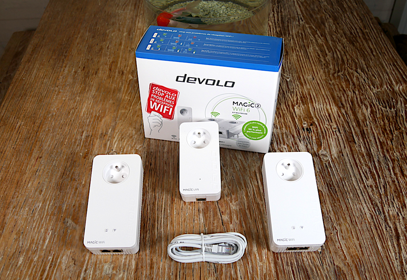 Illustration : Test express du kit CPL/Wi-Fi 6 Mesh Magic 2 de Devolo