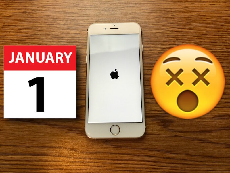 Illustration : Le bug de l'année 1970 peut bloquer à distance certains appareils iOS