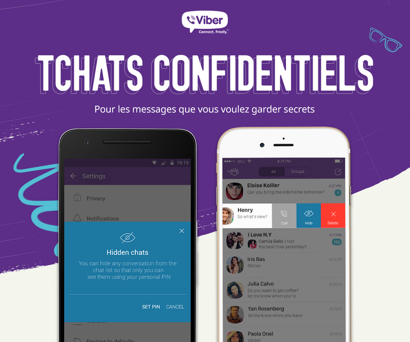 Illustration : Viber 6.0 chiffre les communications de bout en bout