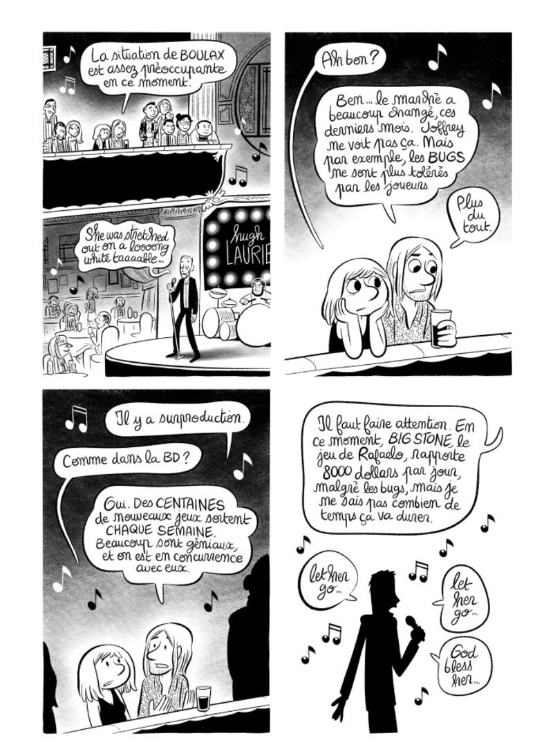 Illustration : BD : "J'ai créé ma startup iOS en Californie", par Laurel