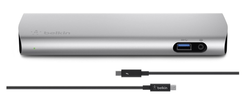 Illustration : Promos : station d'accueil Thunderbolt 2 (Bekin) à 190€, câble Lightning tressé (3m) à 12€