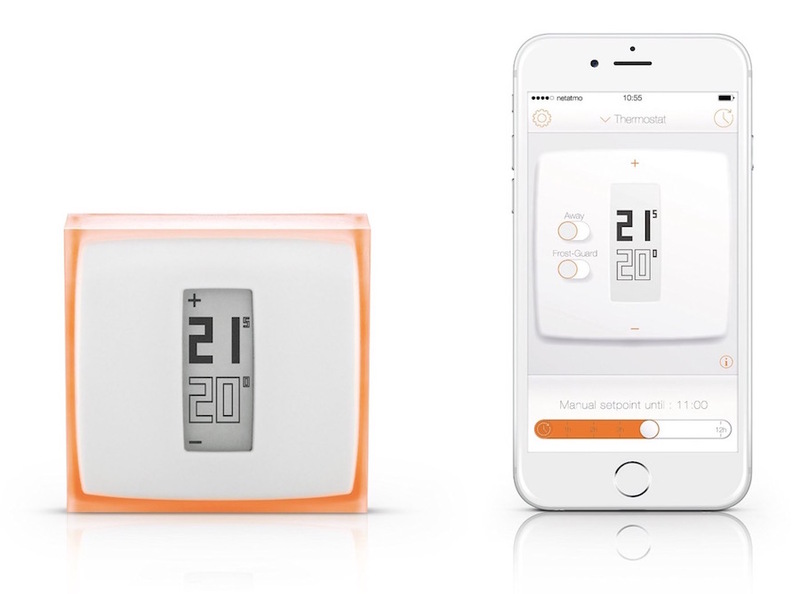 Illustration : Promos Netatmo : thermostat, station météo et anémomètre