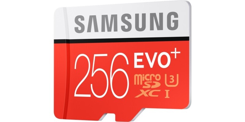 Illustration : Combien coûte cette carte microSD de 256Go (95Mo/s) de Samsung ?