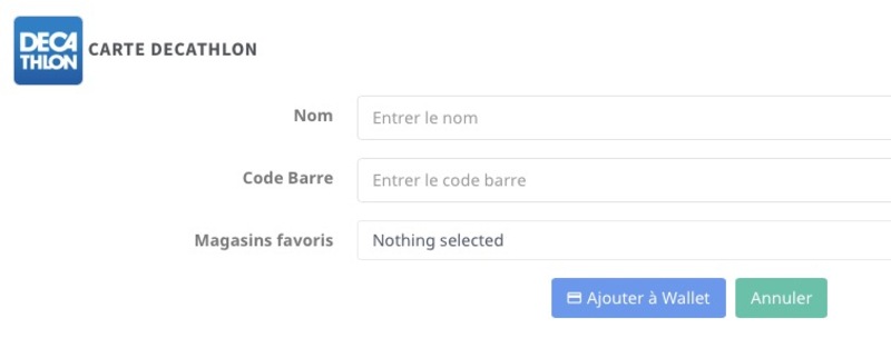 Illustration : Toutes vos cartes de fidélité dans Wallet, c'est possible grâce à PassWallet