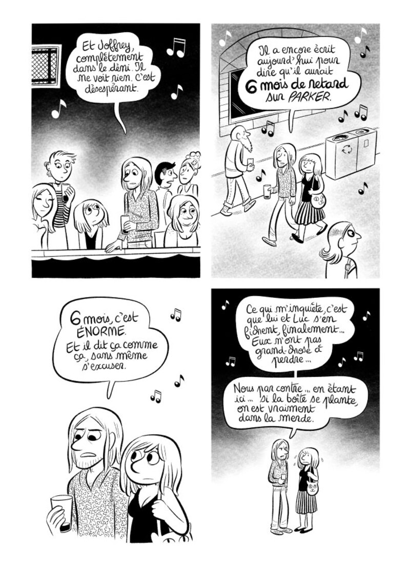 Illustration : BD : "J'ai créé ma startup iOS en Californie", par Laurel