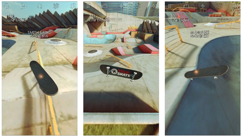 Illustration : Le jeu True Skate est gratuit jusqu'à la fin du week-end