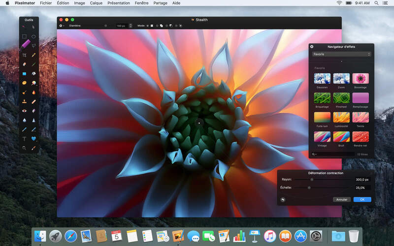 Illustration : Pixelmator 3.5 : nouveaux outils de sélection et amélioration de l'extension pour Photos