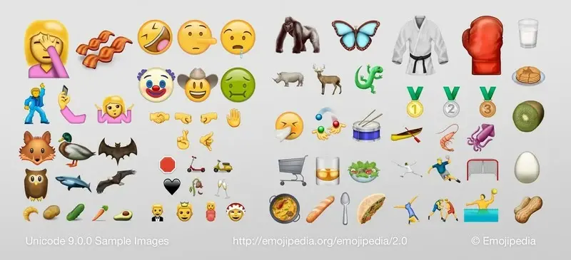 Voici les 72 nouveaux emojis qui seront disponibles cette année sur iOS