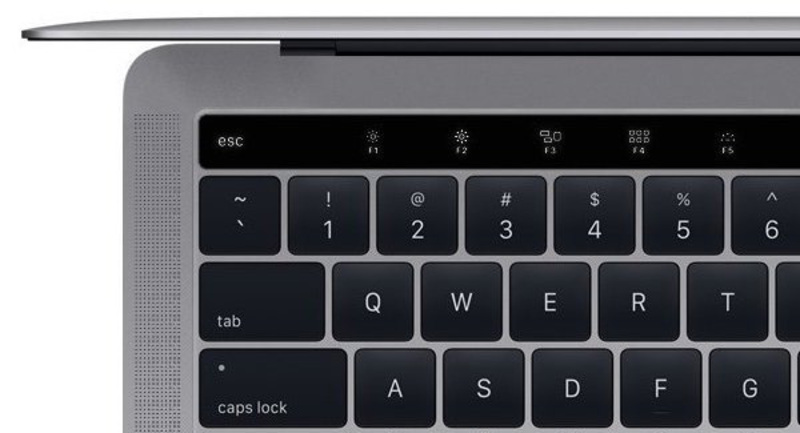 Illustration : La nouvelle barre OLED des MacBook Pro pourrait ressembler à ceci