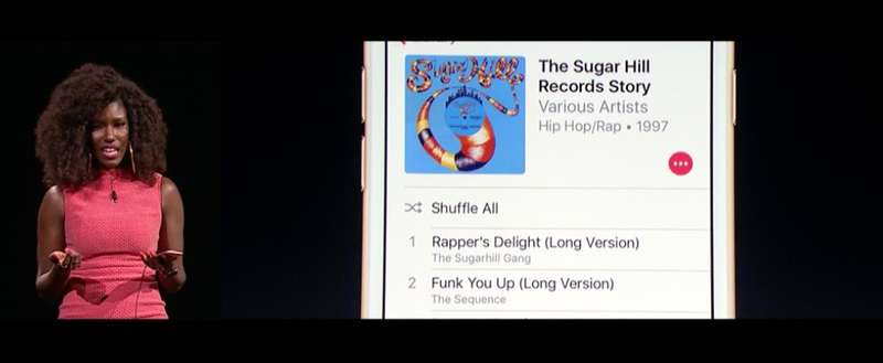 Illustration : #Keynote : AppleMusic en mode simplification