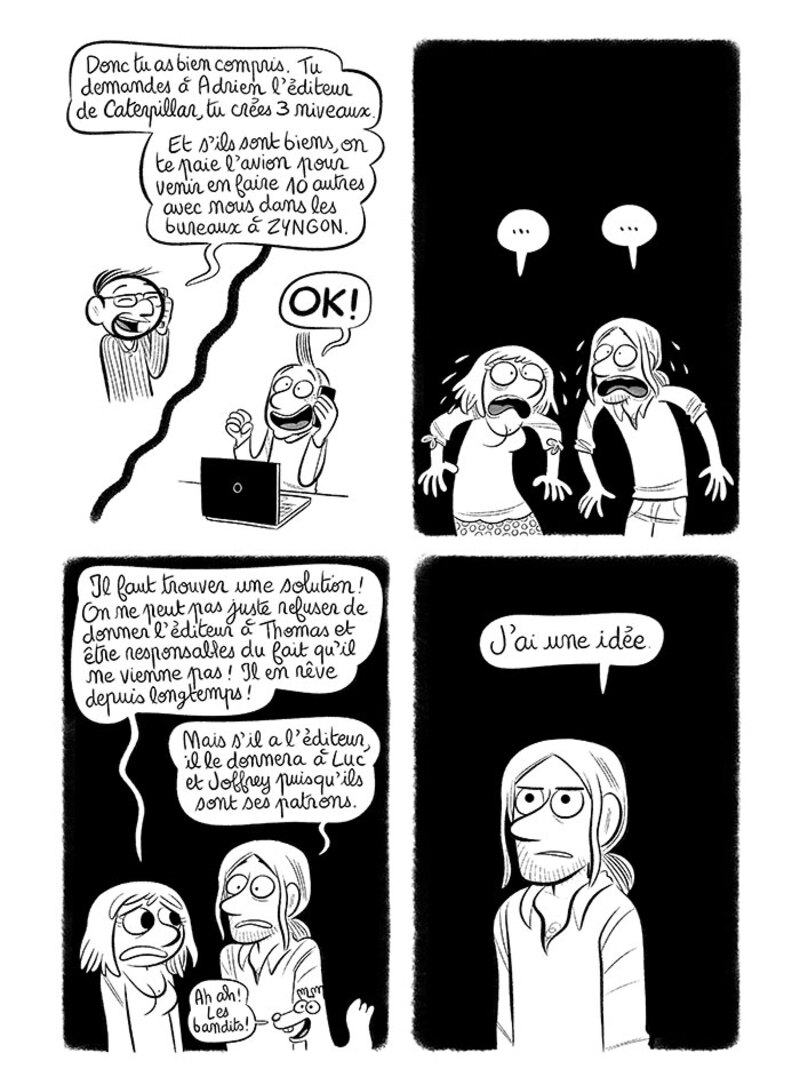 Illustration : BD : "J'ai créé ma startup iOS en Californie", par Laurel