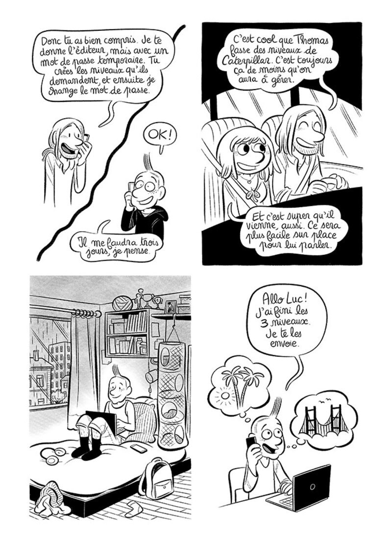 Illustration : BD : "J'ai créé ma startup iOS en Californie", par Laurel
