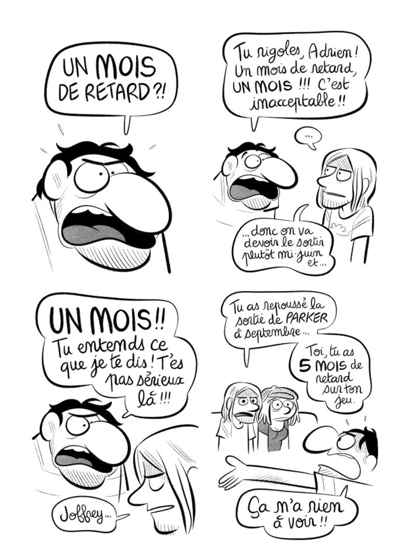 Illustration : BD : "J'ai créé ma startup iOS en Californie", par Laurel