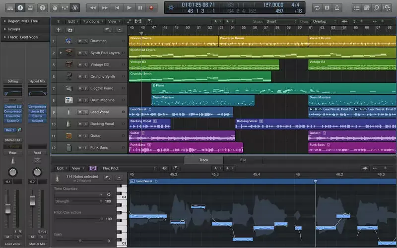 Mise à jour de Logic Pro X en version 10.2.4