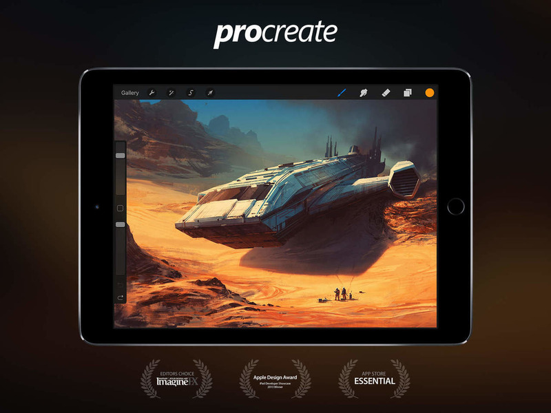 Illustration : Procreate exporte en PDF et enregistre des vidéos 4k