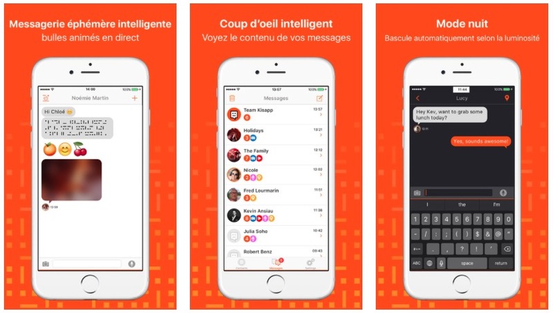 Illustration : Kisapp veut réinventer la messagerie éphémère sécurisée