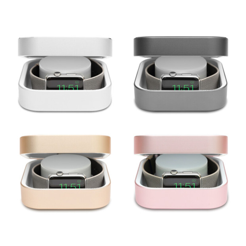 Illustration : Test de l'écrin de recharge Amber pour Apple Watch
