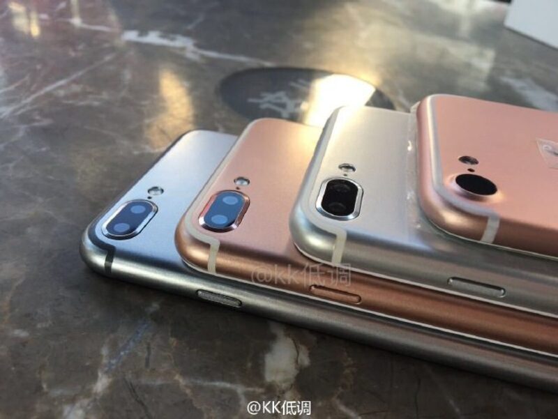 Illustration : Deux caméras de 12 millions de pixels au dos de l'iPhone 7 Plus ?