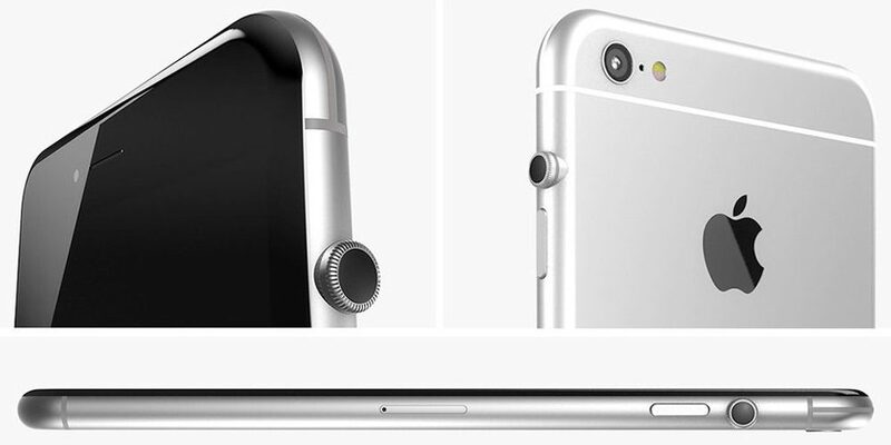 Illustration : Apple envisage d'intégrer une couronne digitale sur l'iPhone (ou l'iPad)