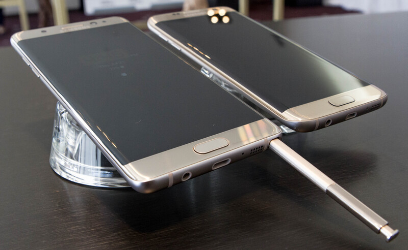 Illustration : Samsung présente le Galaxy Note 7 et le nouveau casque Gear VR