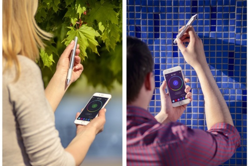 Illustration : Cronzy Pen : 16 millions de couleurs dans un stylo contrôlable depuis l'iPhone