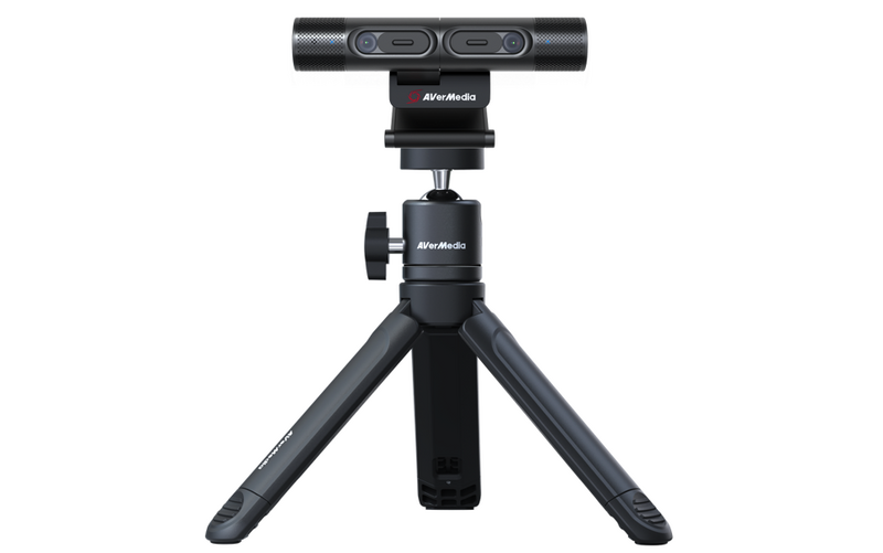 Illustration : Une nouvelle webcam dotée de deux caméras chez AVerMedia