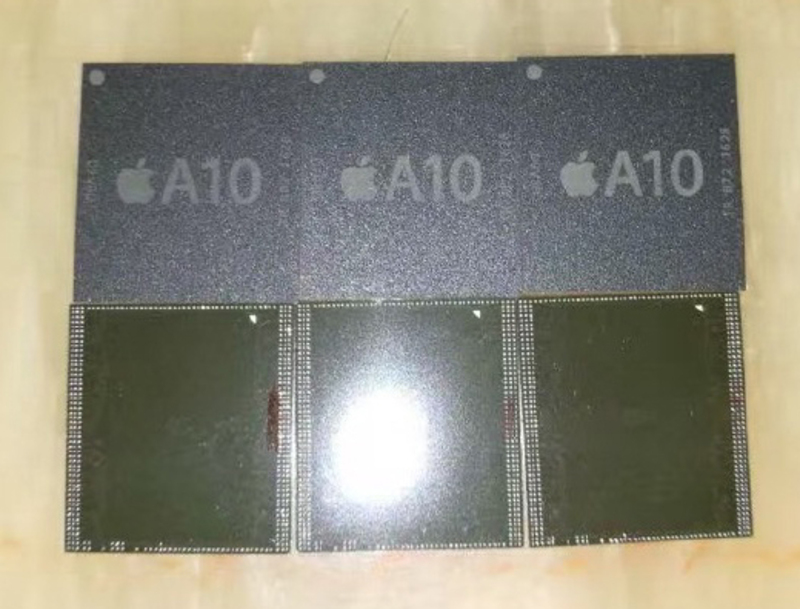 Illustration : Serait-ce un cliché du SoC A10 de l'iPhone 7 ?