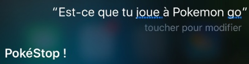 Illustration : Siri blague désormais sur les Pokemon (Go)