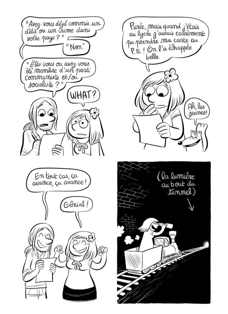 Illustration : BD : "J'ai créé ma startup iOS en Californie", par Laurel