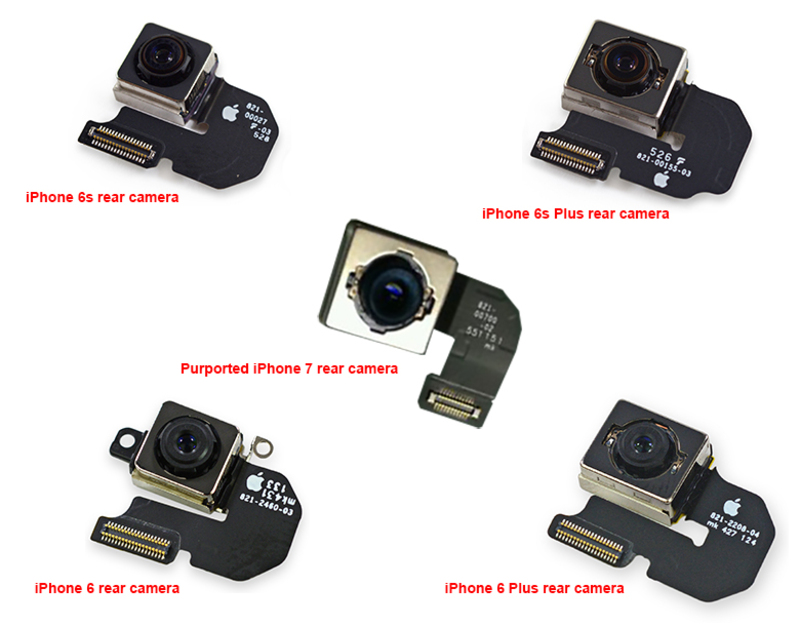 Illustration : L'iPhone 7 (de 4,7 pouces) pourrait être équipé d'un stabilisateur optique