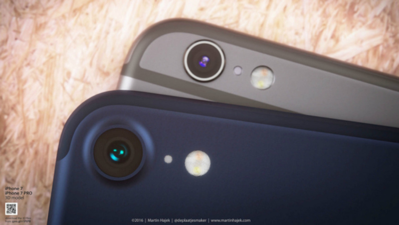 Illustration : L'iPhone 7 (de 4,7 pouces) pourrait être équipé d'un stabilisateur optique