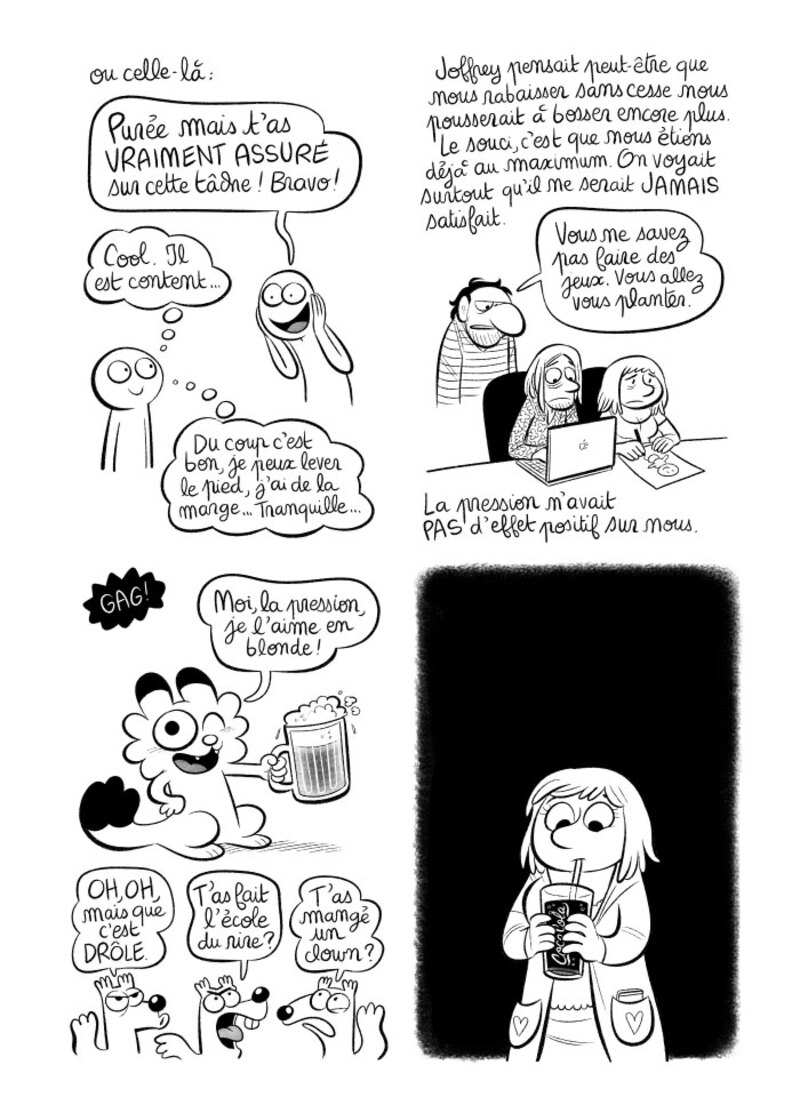 Illustration : BD : "J'ai créé ma startup iOS en Californie", par Laurel