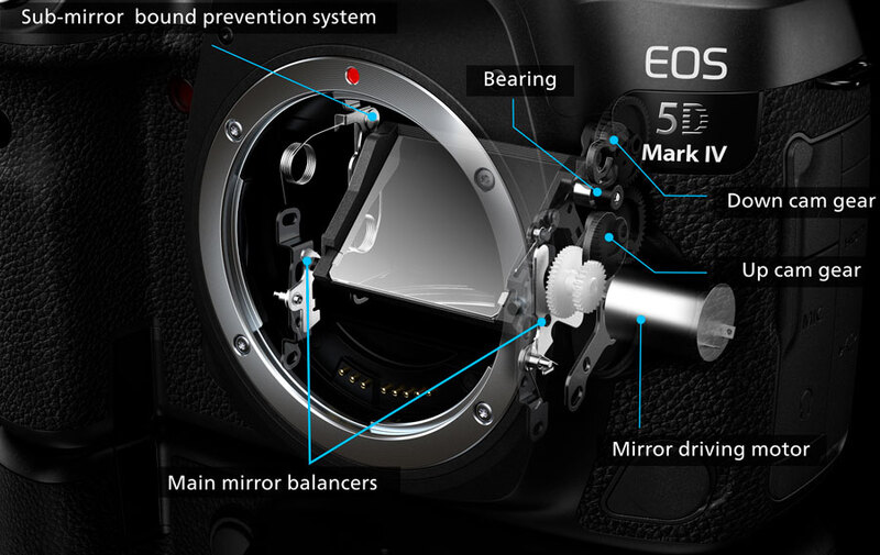 Illustration : Canon EOS 5D Mark IV : 30MP, 4k ciné, WiFi, GPS, Dual Pixel et 4100€ !
