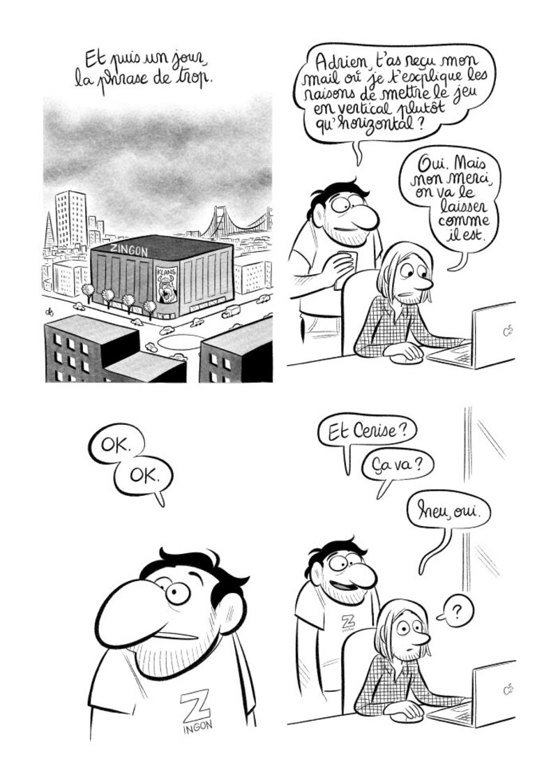 Illustration : BD : "J'ai créé ma startup iOS en Californie", par Laurel