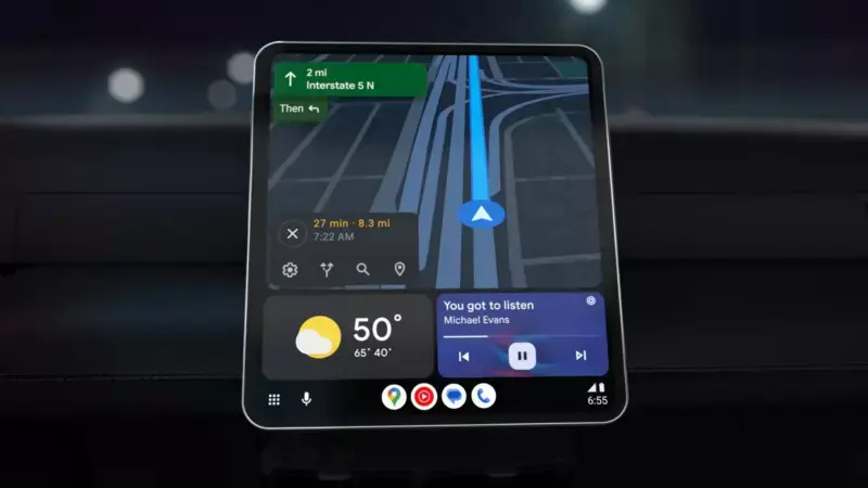 Android Auto devient bien plus fun que CarPlay quand la voiture s'arrête