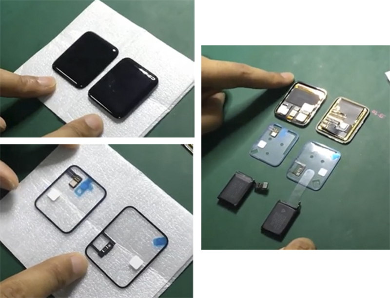 Illustration : Vidéo : les composants de l'Apple Watch 2 en fuite sur le net ?