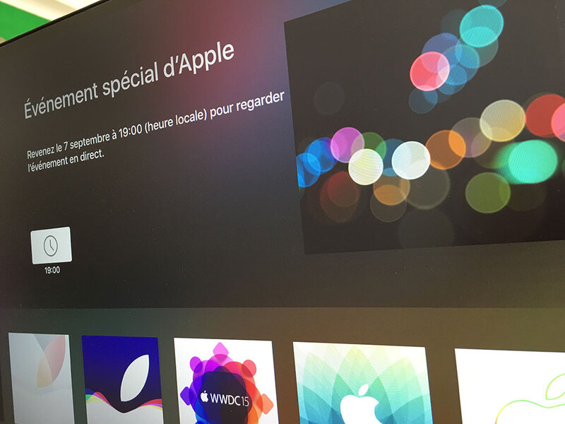 Illustration : Keynote : l'application "Apple Event" débarque sur l'Apple TV